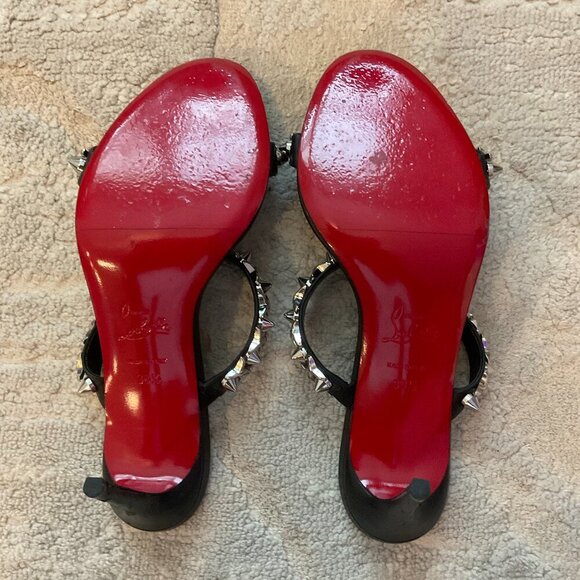 Christian Louboutin Just Chain Heels black - Picture 8 of 9